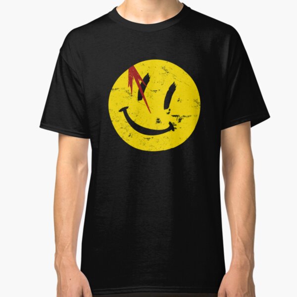 Watchmen Symbol Smile Vintage Classic T-Shirt
