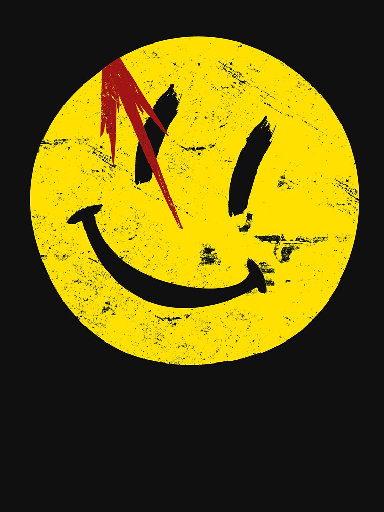 Watchmen Symbol Smile Vintage by Coccomedian