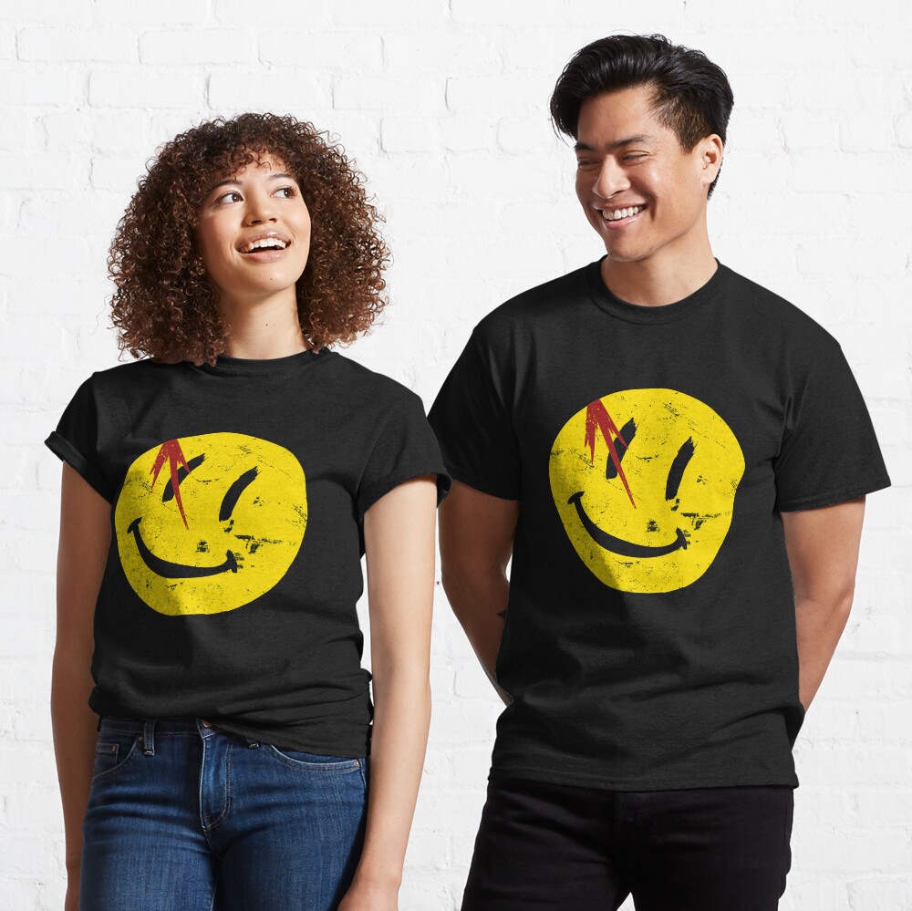 Watchmen Symbol Smile Vintage Classic T-Shirt
