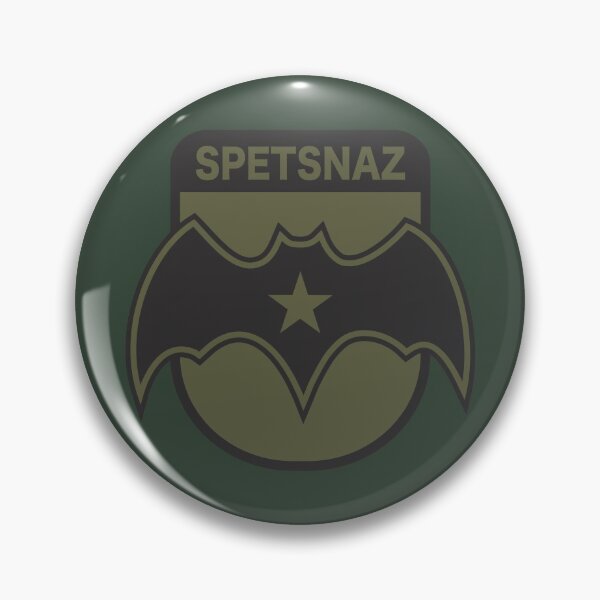 Russian Army Badges SPETSNAZ INTELLIGENCE RECON Pin Back Soviet Era Bat Cold War 