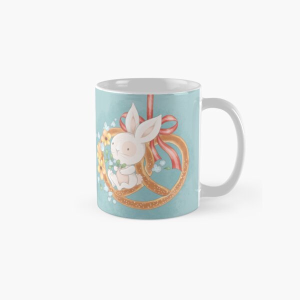 Me and my pretzel turquoise Classic Mug