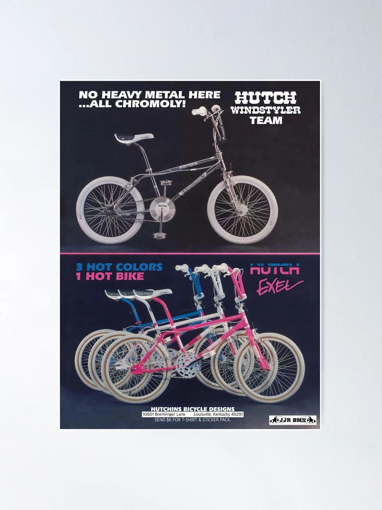 Hutch vintage BMX Poster ad