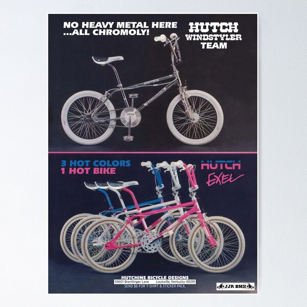 Hutch vintage BMX Poster ad