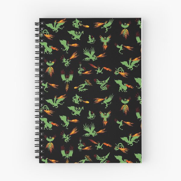 Item preview, Dragon Fire Pattern designed and sold by LeftFieldFunny.