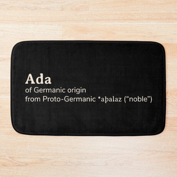 Item preview, Ada name etymology designed and sold by YourNameStory.