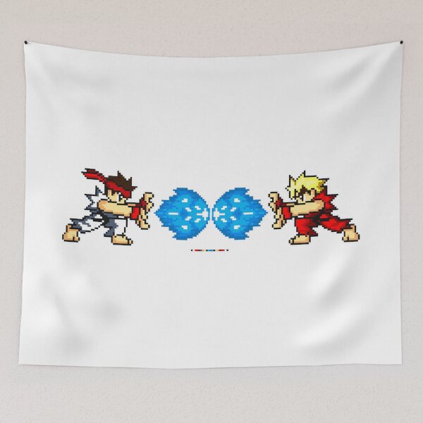 Item preview, Ryu and Ken, scaled up to jigsaw size designed and sold by Heaps-Dad.