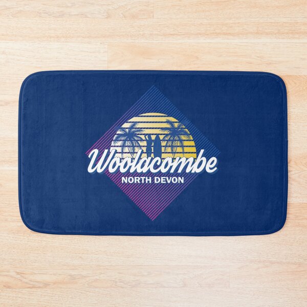 Item preview, Woolacombe North Devon Retro Summer Surfing Design designed and sold by CynthiaGraphics.