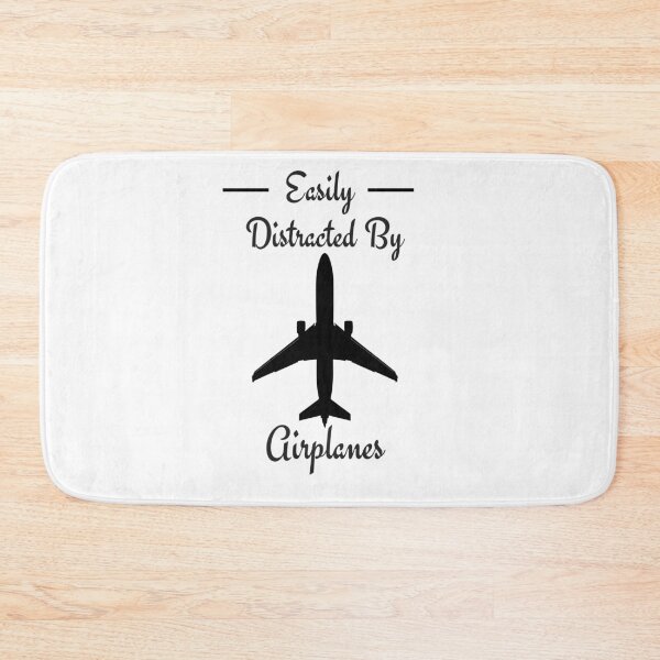Item preview, Easily Distracted By Airplanes designed and sold by Chanchane Store.