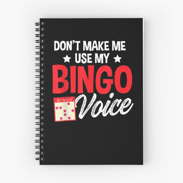 Item preview, Don't Make Me Use My Bingo Voice Funny Bingo Player  designed and sold by zpruby.