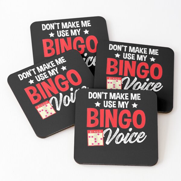 Item preview, Don't Make Me Use My Bingo Voice Funny Bingo Player  designed and sold by zpruby.