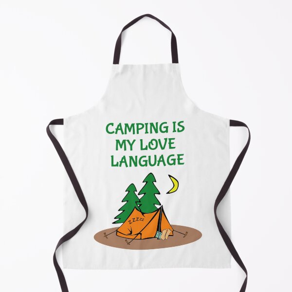 Item preview, Camping is my love language designed and sold by Skipperatthebay.