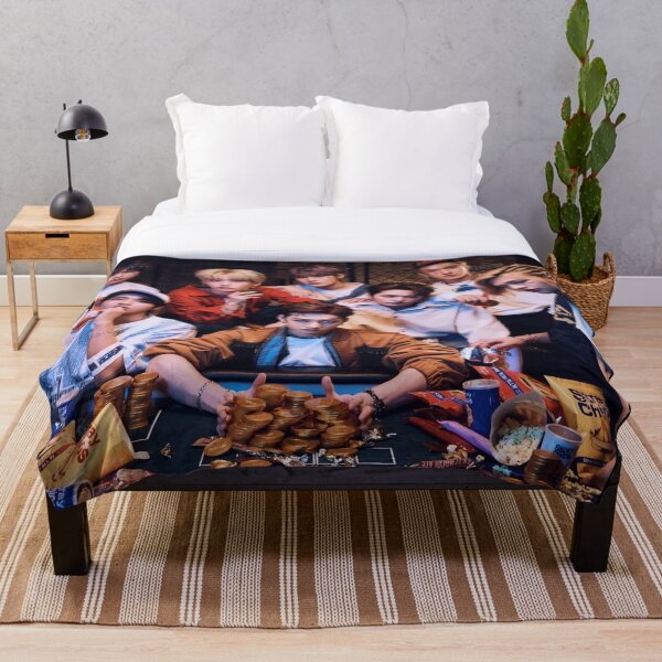 Stray Kids All In SKZ KINGS ot8 kpop Throw Blanket