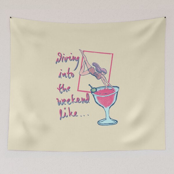 Item preview, Diving Into The Weekend Like… designed and sold by biatchie.