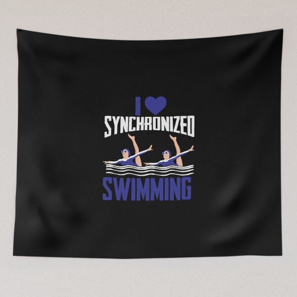 Item preview, I Love Synchronized Swimming Synchro Gift Girls designed and sold by arlinasdua.
