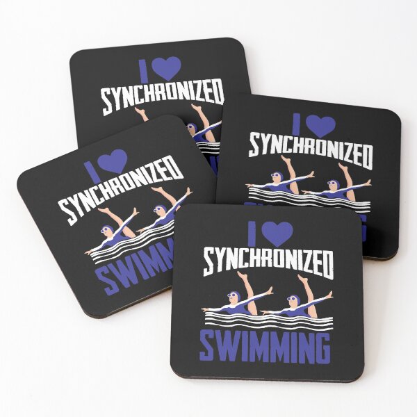 Item preview, I Love Synchronized Swimming Synchro Gift Girls designed and sold by arlinasdua.