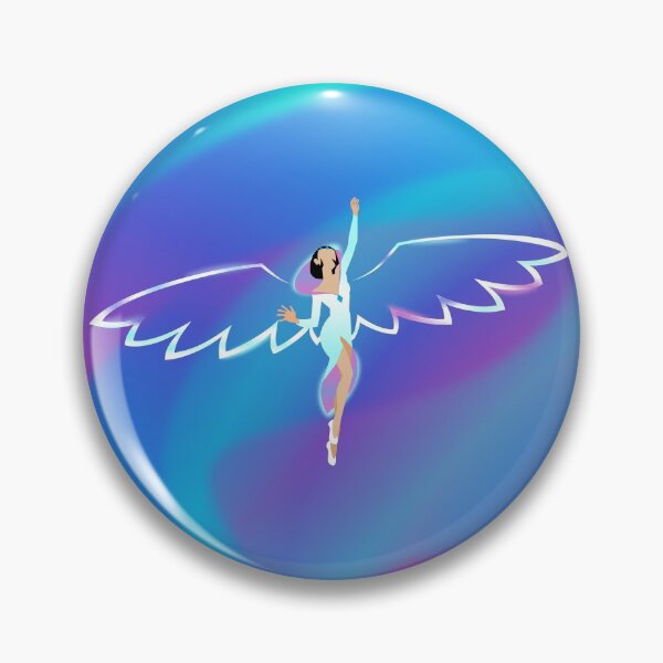 Artikelvorschau, Katy Perry weint später darüber Rihanna Wings Logo Bunter dunkelblauer Hintergrund entworfen und verkauft von cryaboutitnow.