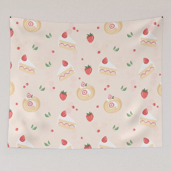 Item preview, Strawberry Cream Cake  designed and sold by Jidapha.