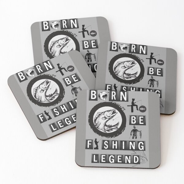 Item preview, Born to be a fishing legend designed and sold by Cheems0881.