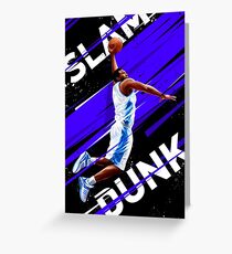 Slam Dunk Greeting Card
