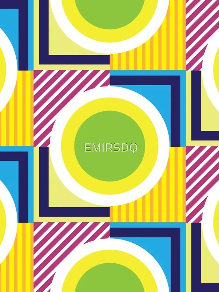 Thumbnail 4 of 4, iPhone Case, Square Geometric Pattern #2 designed and sold by EMIRSDQ.