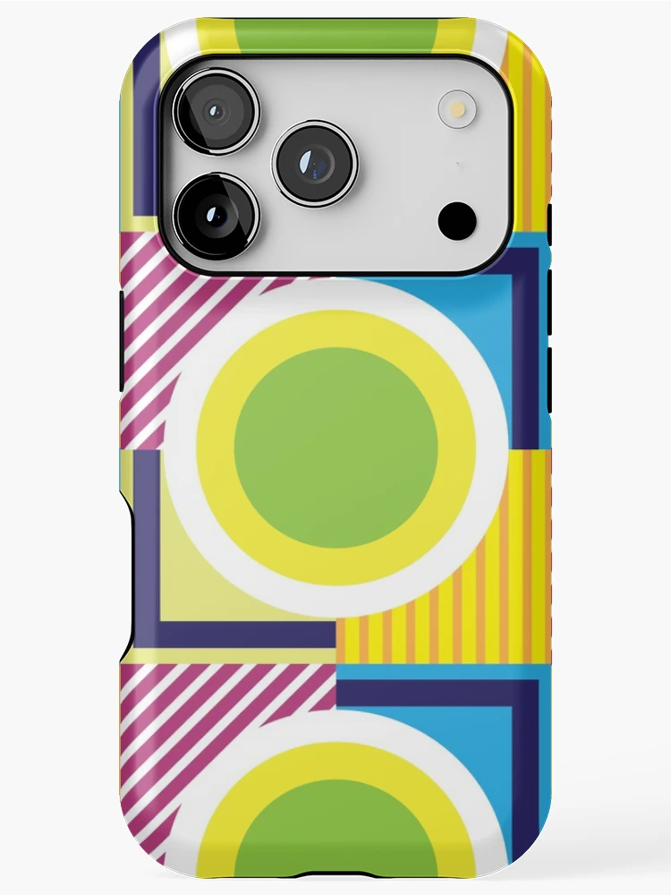 Thumbnail 1 of 4, iPhone Case, Square Geometric Pattern #2 designed and sold by EMIRSDQ.