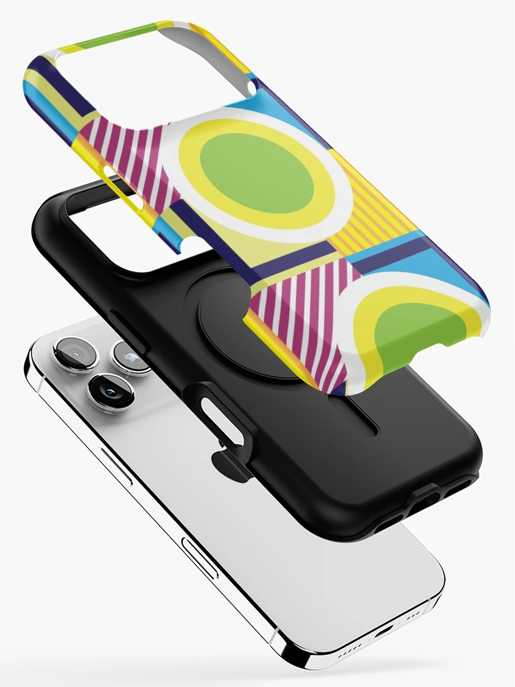 Thumbnail 2 of 4, iPhone Case, Square Geometric Pattern #2 designed and sold by EMIRSDQ.