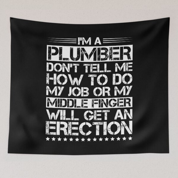 Item preview, Plumber Plumbing Plunger Pipe Fitter Pipefitter designed and sold by Krautshirts.