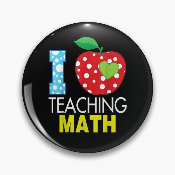 Item preview, I Love Teaching Math Teacher Back To School First Day Of  designed and sold by zpruby.