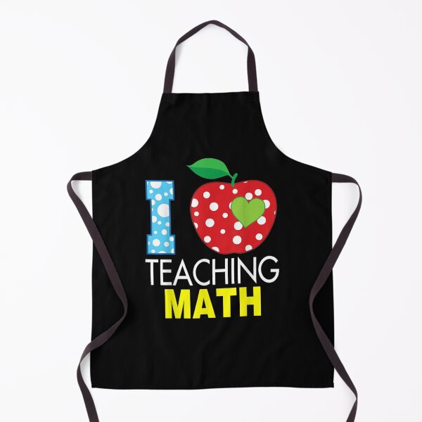 Item preview, I Love Teaching Math Teacher Back To School First Day Of designed and sold by zpruby.