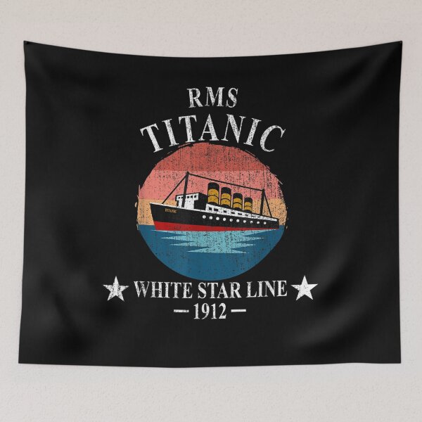 Item preview, Rms Titanic White Star Line Cruise Ship Retro Vintage Kids  designed and sold by avareid3.