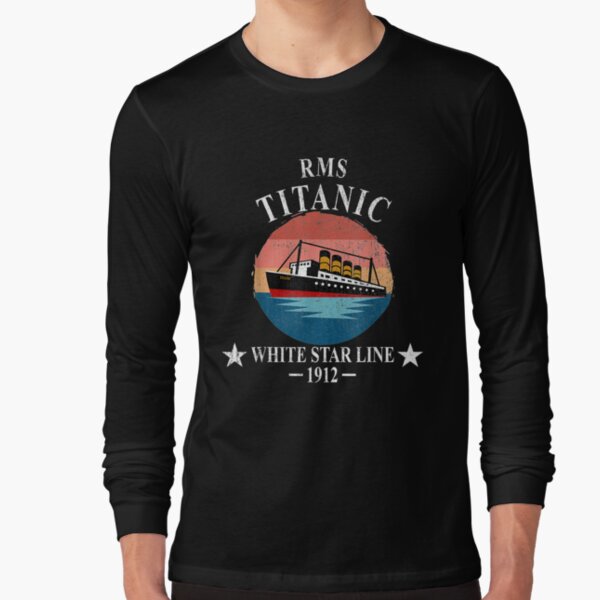 Large 6 White Star Line Sticker Titanic First Class 
