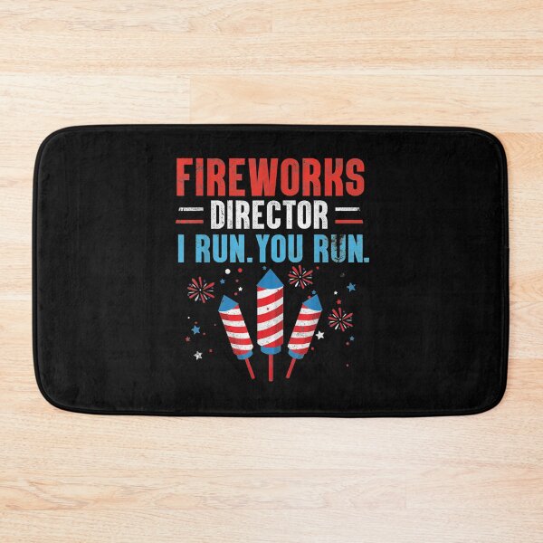 Item preview, Fireworks Director I Run You Run Funny 4th Of July Boy Men  designed and sold by zpruby.