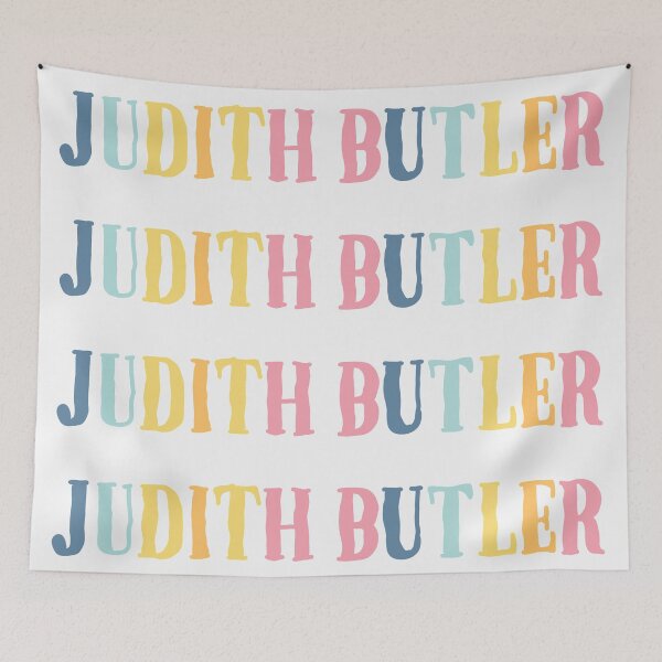 Item preview, Judith Butler name pastel typography designed and sold by KennyLucky.