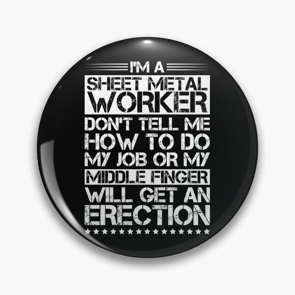 Item preview, Sheet Metal Worker Metal Worker Metalworker designed and sold by Krautshirts.