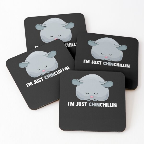Item preview, I'm Just Chinchillin Chinchilla Lover Pocket Pet Rodent designed and sold by Nessshirts.