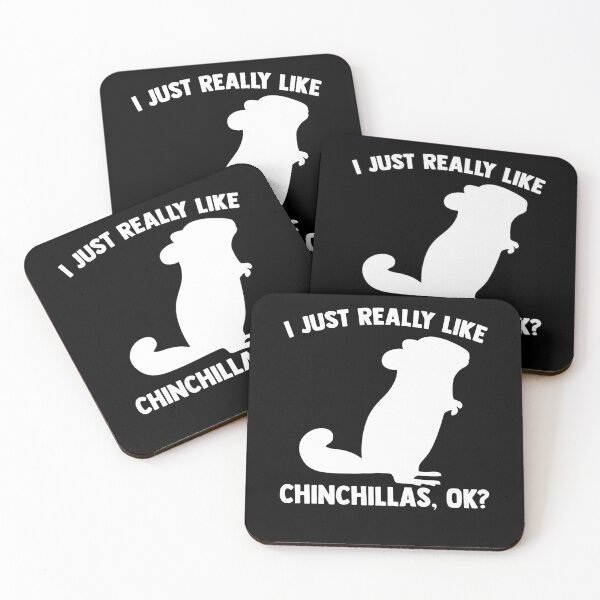 Item preview, I Just Really Like Chinchillas, OK? Chinchilla Lover designed and sold by Nessshirts.
