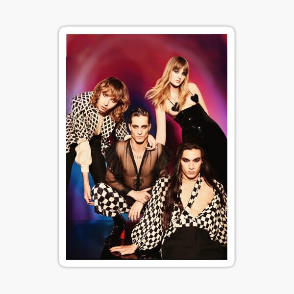 Maneskin title magazin 2021 Vanity fair Sticker