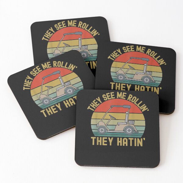 Item preview, They See Me Rollin They Hatin Funny Golfers Golfing Lovers  designed and sold by zpruby.
