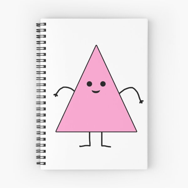 Item preview, Cute Triangle Maths Light Pink designed and sold by emberprints.