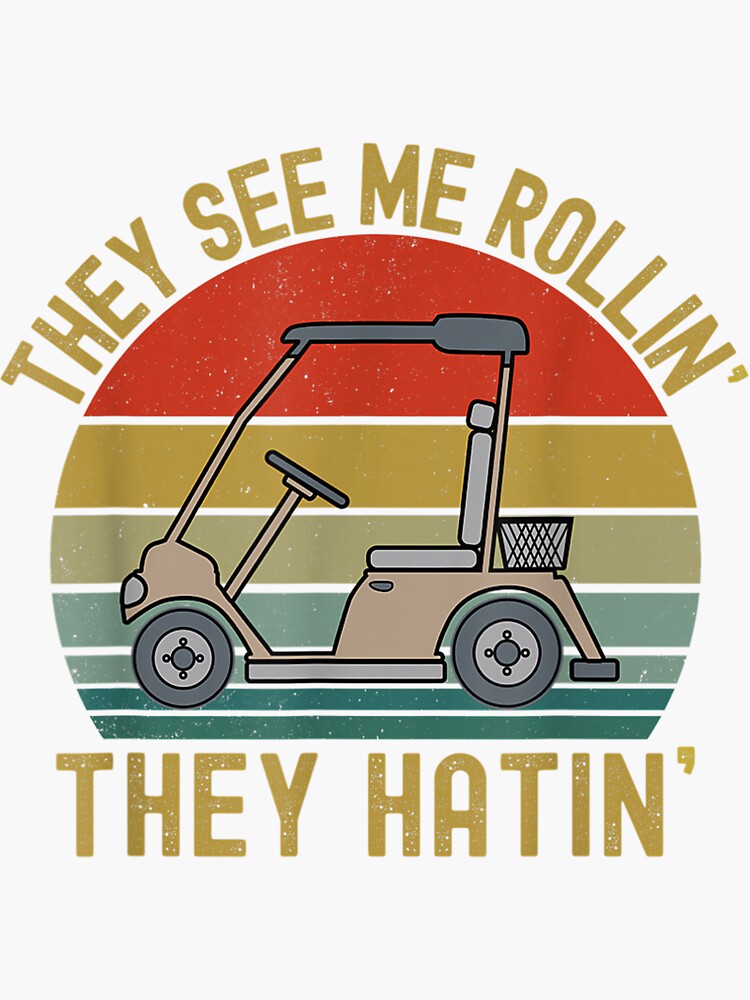 They See Me Rollin' Sticker