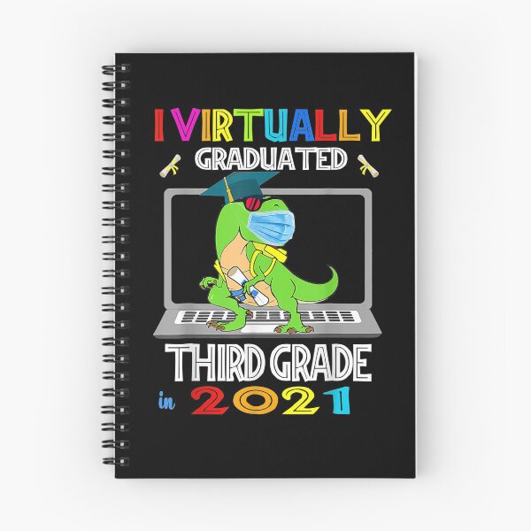 Item preview, I Virtually Graduated 3rd Grade Graduation Virtual T Rex  designed and sold by zpruby.