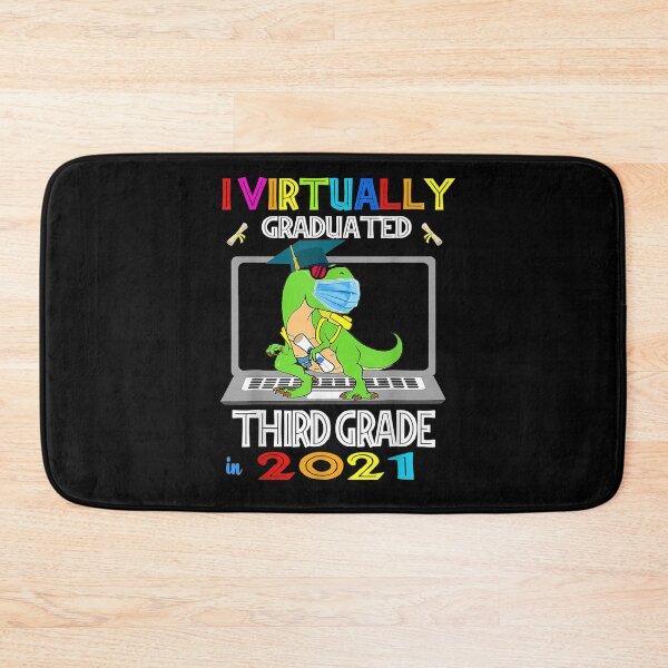 Item preview, I Virtually Graduated 3rd Grade Graduation Virtual T Rex  designed and sold by zpruby.