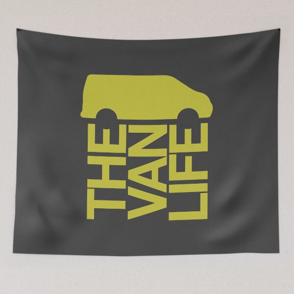 Item preview, the van life logo: green designed and sold by robnoble.