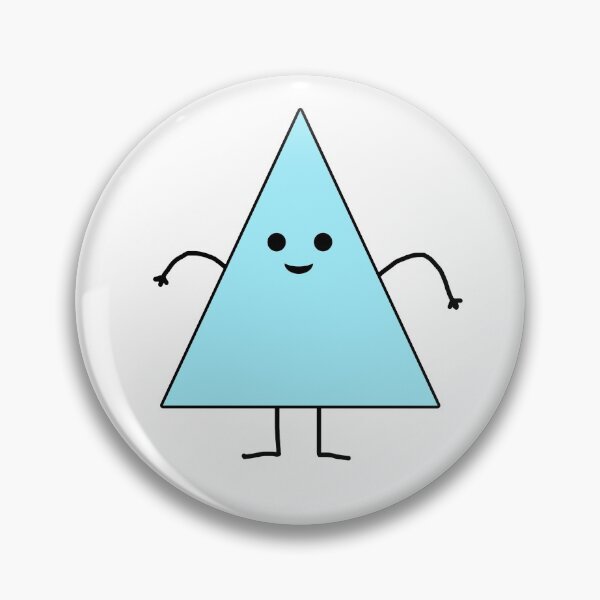 Item preview, Cute Triangle Maths Light Blue designed and sold by emberprints.