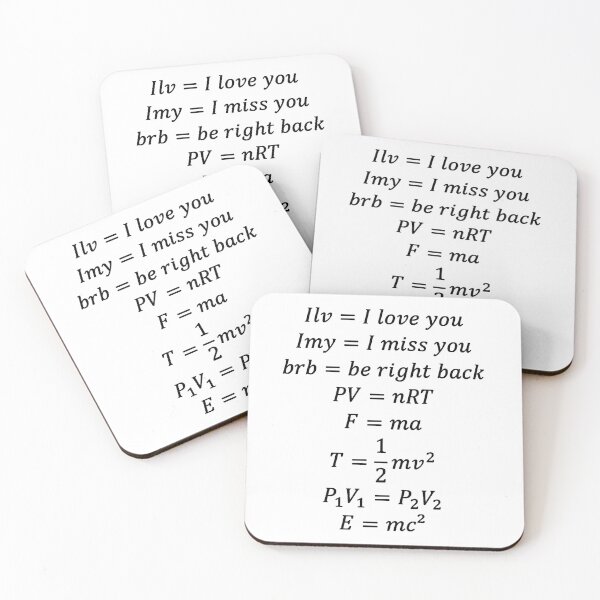 Item preview, physics abbreviations designed and sold by NoetherSym.