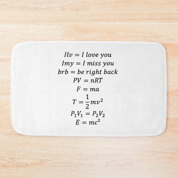Item preview, physics abbreviations designed and sold by NoetherSym.