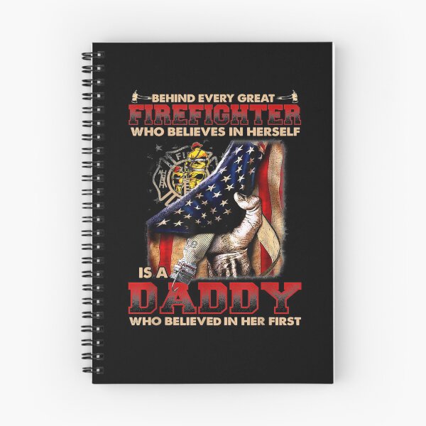 Item preview, Behind Every Great Firefighter A Daddy Who Believed In Her  designed and sold by zpruby.