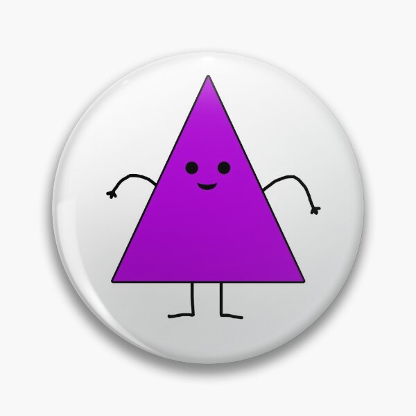 Item preview, Cute Triangle Maths Purple designed and sold by emberprints.