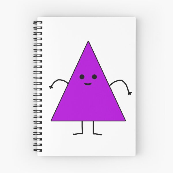 Item preview, Cute Triangle Maths Purple designed and sold by emberprints.