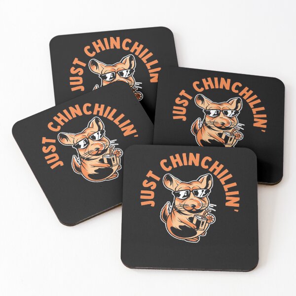 Item preview, Just Chinchillin Chinchilla Lover Rodent Pet Owner designed and sold by Nessshirts.